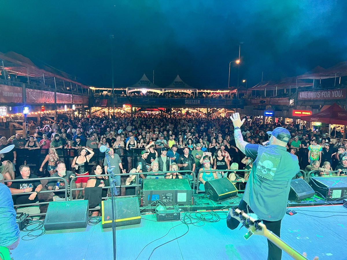 Last <a href="/Chris_Hawkey/">Chris Hawkey</a> song!  All warmed up for Hairball here at the <a href="/IHSturgis/">Iron Horse Saloon</a>