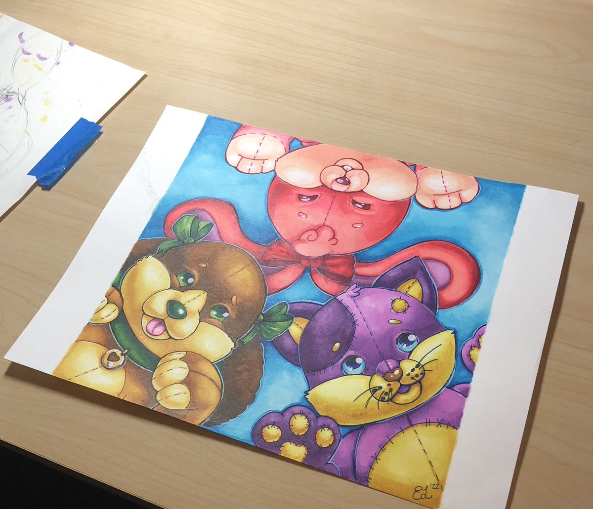 It was one catastrophe after another, but… I finished it!