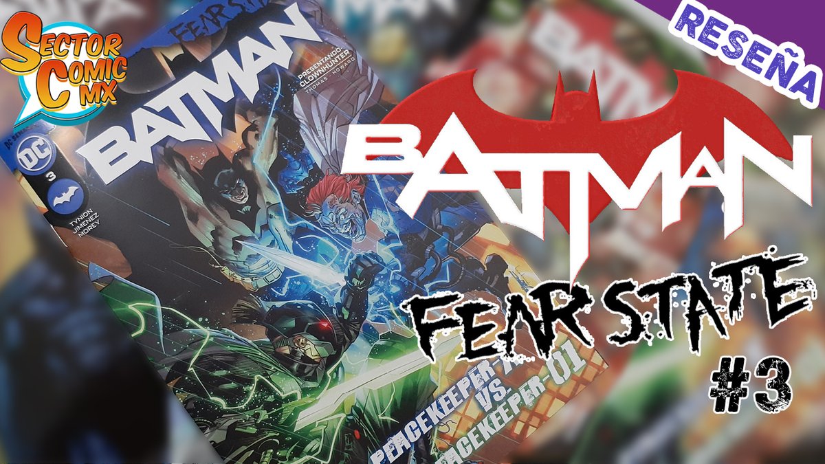 SectorComicMx's tweet photo. Peacemaker-01 está fuera de control y Batman trata de detenerlo pero los drones Peacemakers y Peacemaker-X van a su encuentro, ¿podrá llegar a tiempo para neutralizar la toxina del miedo de Scarecrow?
Reseña: https://t.co/Fk4ljUvwmy

#BatmanFearState #DCComicsMéxico https://t.co/uXAgikravw
