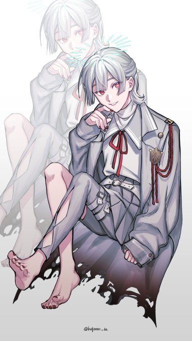 #新弦月衣装  #上弦画 