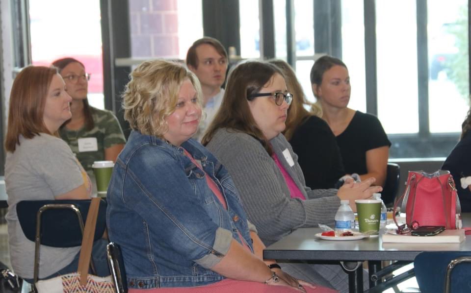 Excited to welcome so many new staff members to District #7 on one of my favorite days of the year…it’s going to be an amazing year! Welcome to the D7 family! #d7proud