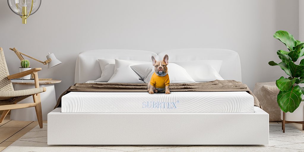 subrtex's tweet photo. Monday mood🥱💤
Why does the bed feel extra comfy on Monday🤣
.
.
#subrtex #mattress #bed #sleepy #monday #mondayvibes #vibes #interiordesign #mattressinabox https://t.co/gmlEpemkQM