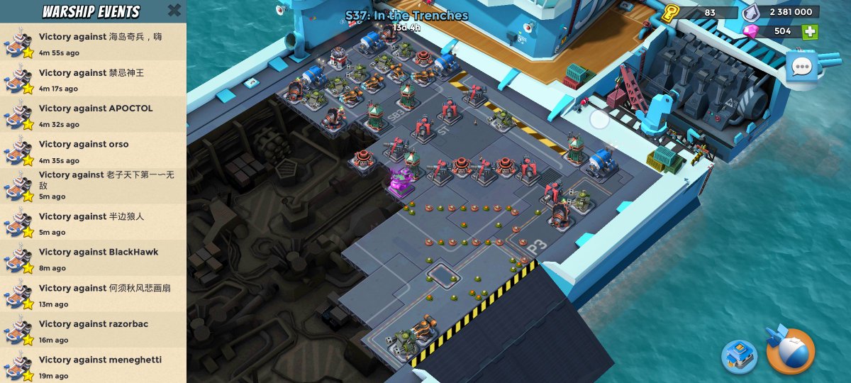 SOLRACOTOS_YT's tweet photo. @thezmoT @BoomBeach Hey, It has taken me a while to slowly get back into strategy but first 10 win streak rocking this 4ER Base.  With chest and rewards got RL and extra BC I know its not much but enjoying this season.  What would you do Shock or next ER https://t.co/OVp3lrgjkR