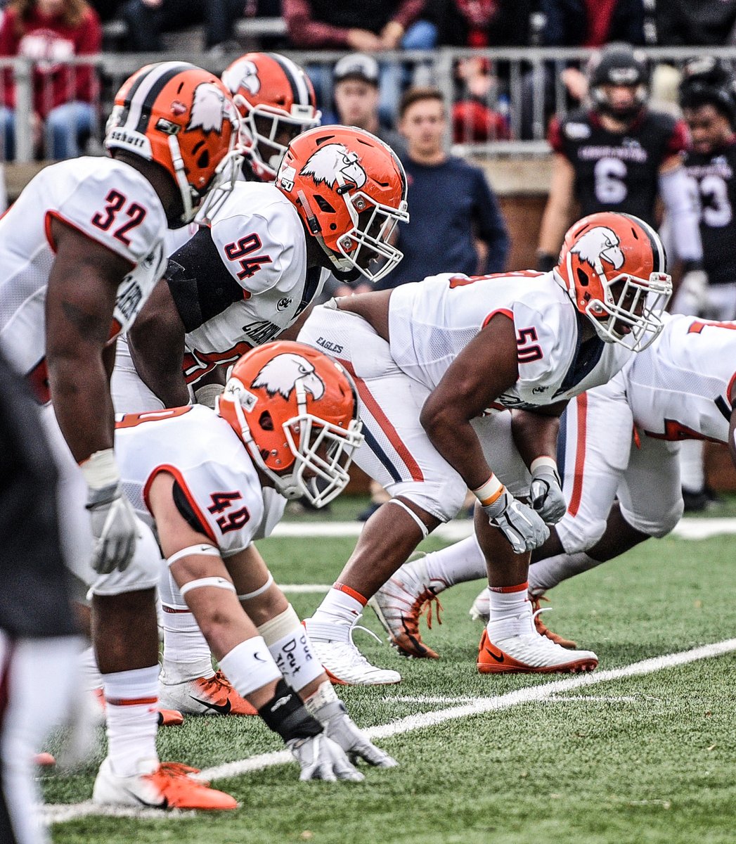 CN_Eagles's tweet image. Five Eagles with @cnfootball starting experience. 

Three more transfers who started elsewhere. 

The Eagles front has some depth after injuries hamstrung the unit last year.

📋 bit.ly/3dbbwrD