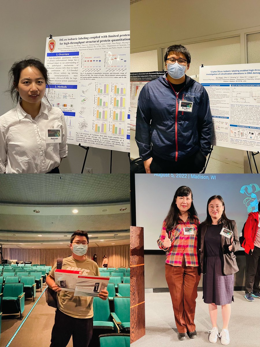 Lingjun Li (@lingjunli2) on Twitter photo <a href="/LiResearch/">Lingjun Li Research Group</a> members had a great time at the symposium. Congratulations to Shuling on winning a poster prize! <a href="/LiResearch/">Lingjun Li Research Group</a> members had a great time at the symposium. Congratulations to Shuling on winning a poster prize!