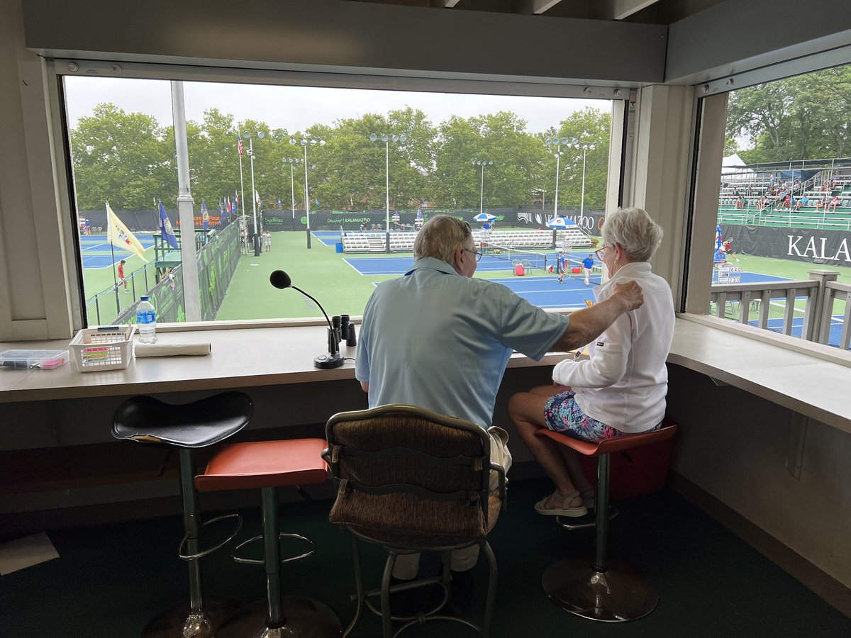 Iconic event <a href="/ustaboys/">USTA Boys'18/16 Nats</a> 2022 Kalamazoo.  Proud to be a part of tennis history.