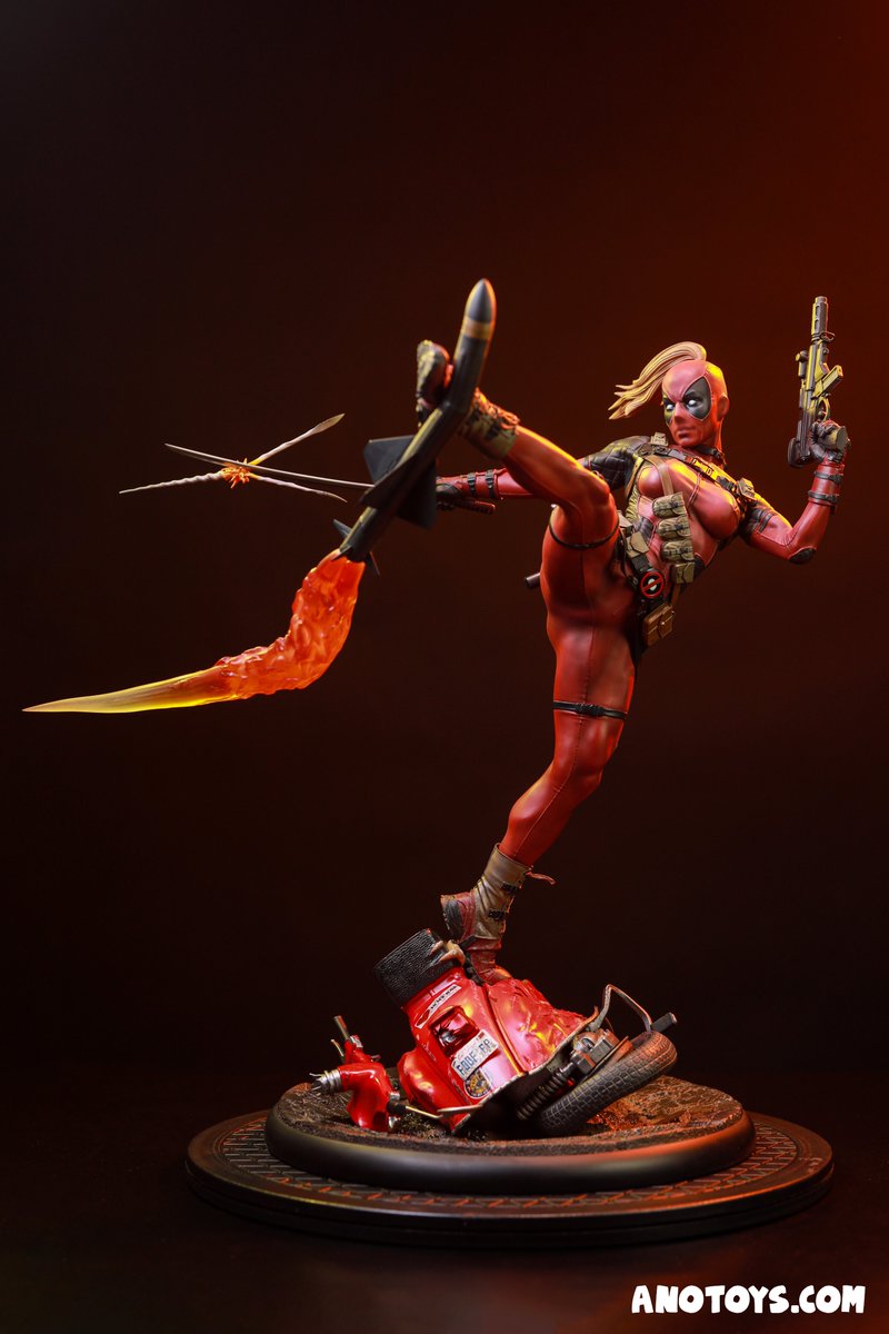 anotoysph's tweet photo. Female #Deadpool from the alt reality Earth-3010, named #WandaWilson. #SideshowCollectible #LadyDeadpool Premium Format Figure, Polyresin statue, 22” tall feat. boot swap-out, with #Headpool
Visit https://t.co/GaDeZE6xII #AnotoysCollectibles #TheGoldmineForCollectors #Marvel https://t.co/LdhVwBqFay
