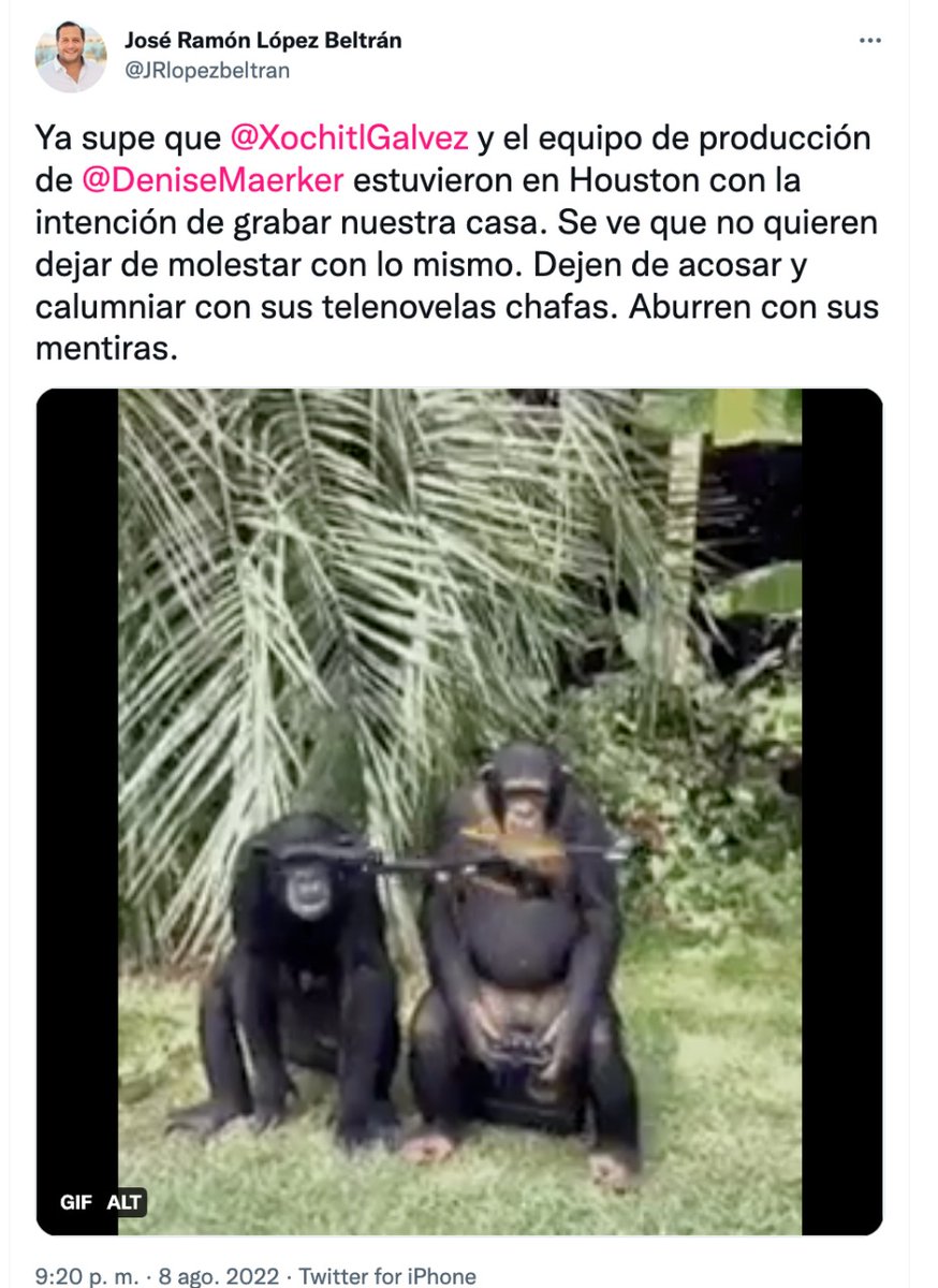 No sé quién te esté grabando José Ramón porque ni yo ni mi equipo estamos, ni hemos estado, en Houston. Saludos.
