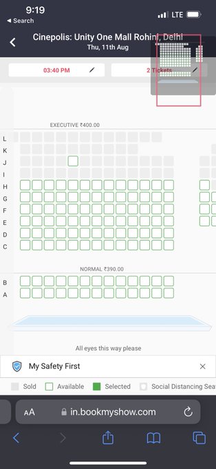 Indian_Analyzer's tweet photo. Multiple Theatres of Delhi are EMPTY for First Day Show of #LalSinghChaddha 🔥

#BoycottLalSinghChadha is Rocking⚡🚩 https://t.co/AZDonyCMBv
