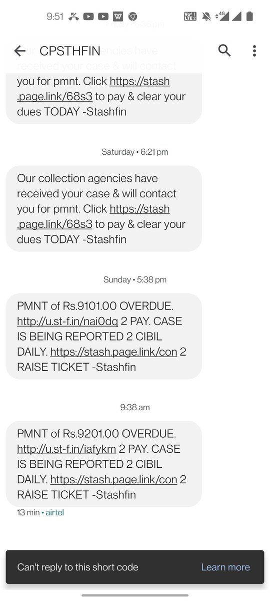 @Stashfin_ still waiting for your reply on my mail why overdue charges are 2%per day <a href="/RBIsays/">RBI Says</a> <a href="/RBI/">ReserveBankOfIndia</a> <a href="/nsitharaman/">Nirmala Sitharaman</a> <a href="/FinMinIndia/">Ministry of Finance</a> <a href="/DasShaktikanta/">Shaktikanta Das</a> sir who is responsible for this .? <a href="/LCAI_Support/">Loan Consumers Association</a> <a href="/Pravinkks/">Pravin Kalaiselvan</a> <a href="/onedebit/">1Credit1Debit</a> <a href="/Jantaki_Aawaz/">जनता की आवाज़🕯️</a> <a href="/mid_day/">Mid Day</a> <a href="/BanAllLoanApps/">BAN ALL LOANS APPLICATIONS (YOUTUBE CHANNEL)</a> <a href="/ZeeBusiness/">Zee Business</a> <a href="/SaveThemIndia/">SaveThem India Foundation</a>