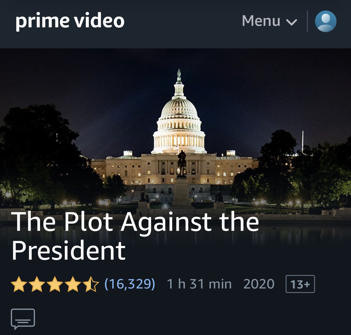 AmandaMilius's tweet photo. Seems like a good night to remind yourself what time it is -
🕰
Watch The Plot Against the President
https://t.co/2qj3jJkwep https://t.co/KUhGAELeCs