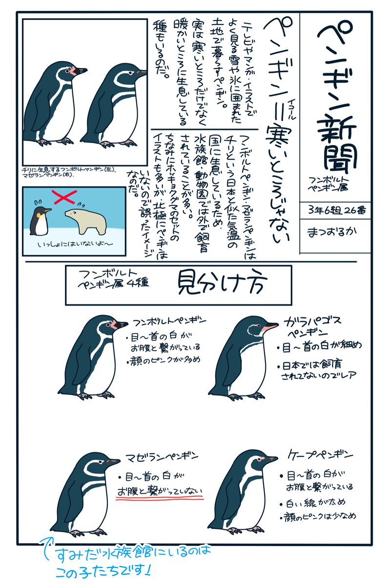 【書籍化記念!】夏休みの宿題の参考によければ…

A3くらいの紙に新聞つくる授業あったん私の学校だけですか??????? 