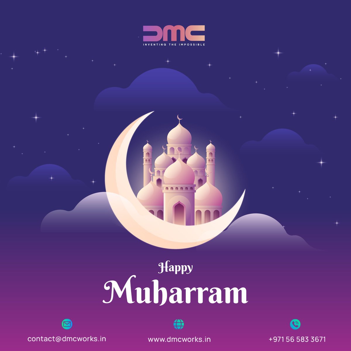 dmcworksin's tweet photo. Muharram is a time of reflection and spiritual renewal. As we welcome in the new Islamic
year, we reflect on the past year and look forward to a
prosperous future.
#dmcworks #muharram #muharram2022
#muharram1443 #islamicnewyear #islam #muslim
#arabic #uae #dubai #india #kerala https://t.co/EN6Etpdii8