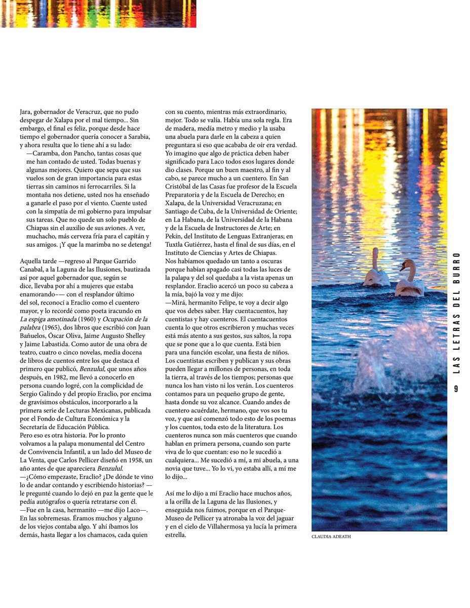 LetrasDelBurro's tweet photo. Quinto número. Páginas 8 y 9
En primera persona
Por: Felipe Garrido
Número completo: https://t.co/f4hBuqvsDR
 
#LasLetrasDelBurro #Revista de #Literatura del #IPN #Cultura #Articulo #Cuento #Fotografia #Poesia

#LasLetrasDelBurro5 https://t.co/0uaKY1oKWb