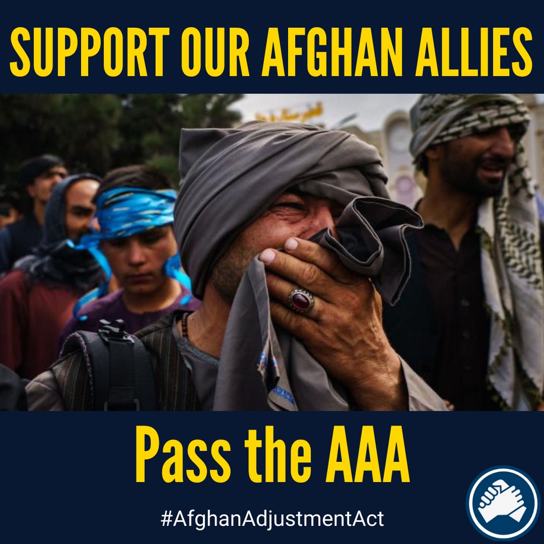 EvacOurAllies's tweet photo. Join #EvacuateOurAllies in telling Congress to #KeepThePromise to at-risk Afghans: https://t.co/8pTwwMwwnt &amp; https://t.co/ly5xrncAGt https://t.co/z1Mv5tEWOV