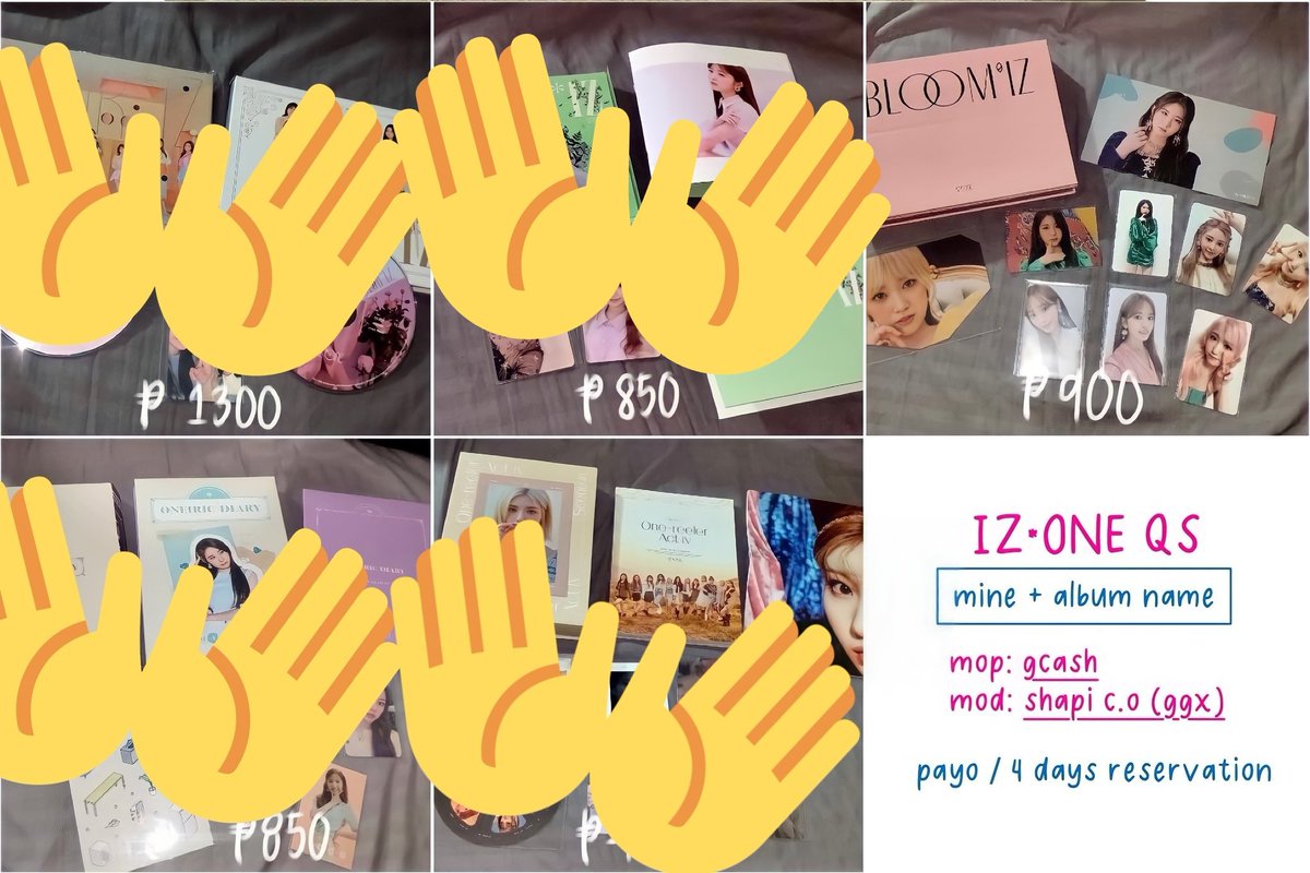 ddincart's tweet photo. 🏷️izone wts lfb ph bloom iz bloomiz album unsealed complete inclusions yujin hitomi chaeyeon minju nako pc photocard https://t.co/e28lQpXRWS