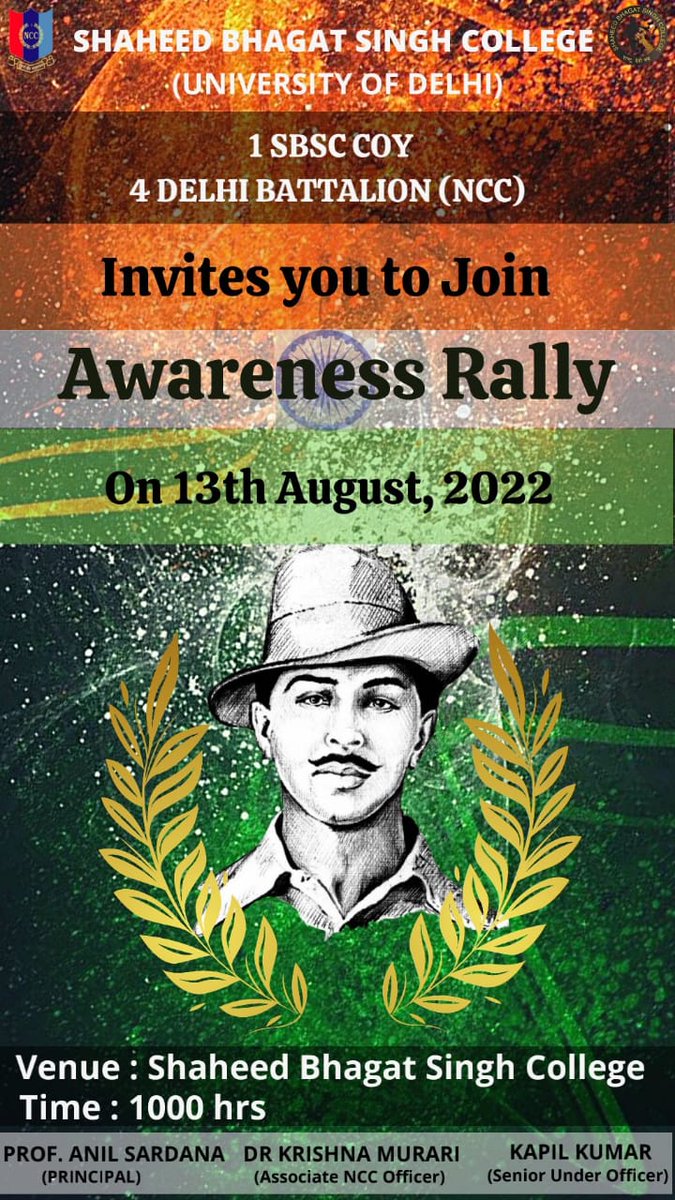 sbscduofficial's tweet photo. #SBSC_NCC #sbscevent @sbscduofficial @UnivofDelhi https://t.co/u2t9Cnl9tH
