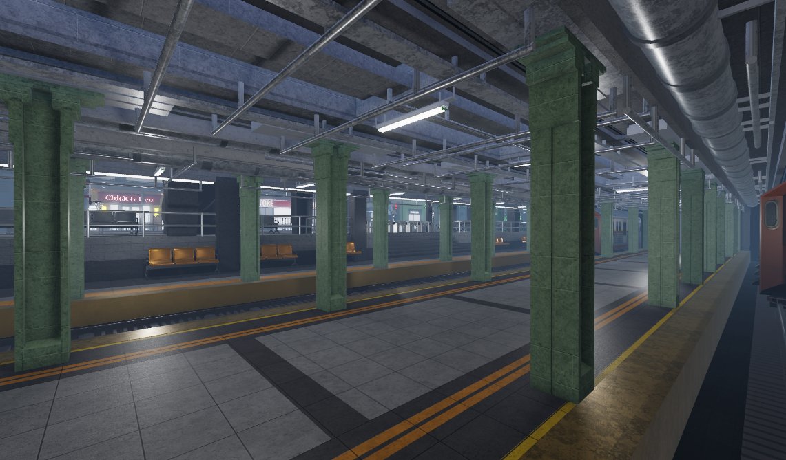 RB_Aesthetic's tweet photo. Competitive basketball will be taken to different levels. Use the elevator up to the Wesville Rooftop, where you can find the Rec Center. Or use the escalators down to the Inner City Subway Station, where Pro-Am will take place.

#RBUniverse 🏀 | #Roblox https://t.co/oA9Vl2Mwmi