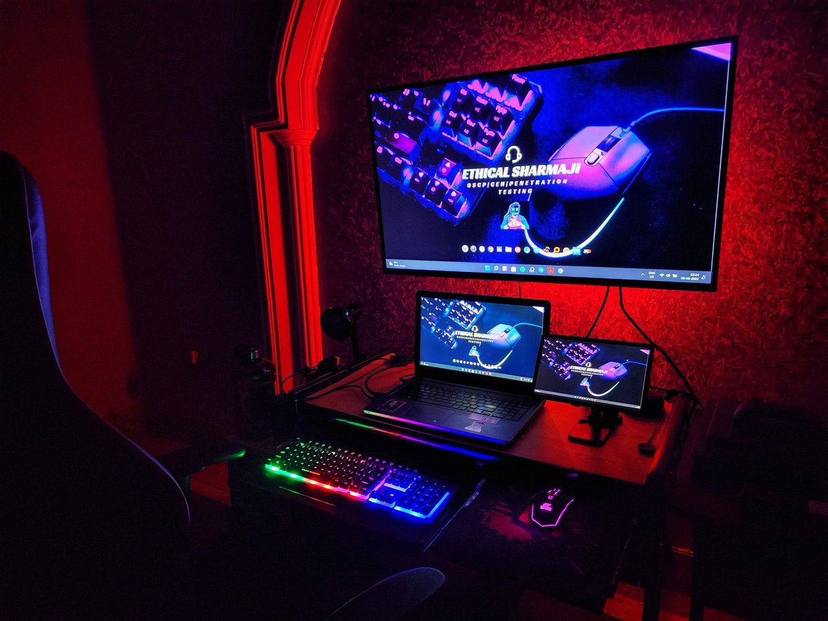 Do more of what makes you happy !
.
.
.
.
#setup #GamingSetup #hackingsetup #hacktime #gametime #red #cybersecurity #hack #hacking #pcsetup #tuesdayvibe #Tuesday