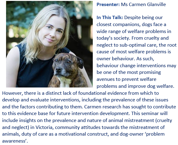 FurEnough's tweet photo. My PhD completion seminar is *NEXT WEEK* ahhhh!

Feel free to join if you're interested and free. 
Thurs 18 August, 1pm-2pm AEST
Hybrid format: Lvl2 Lecture Theatre (Room 214)
Building 400, Unimelb, Parkville
Zoom ID: 827 9442 1140
Zoom Password:345376 https://t.co/siJyGgIVr6