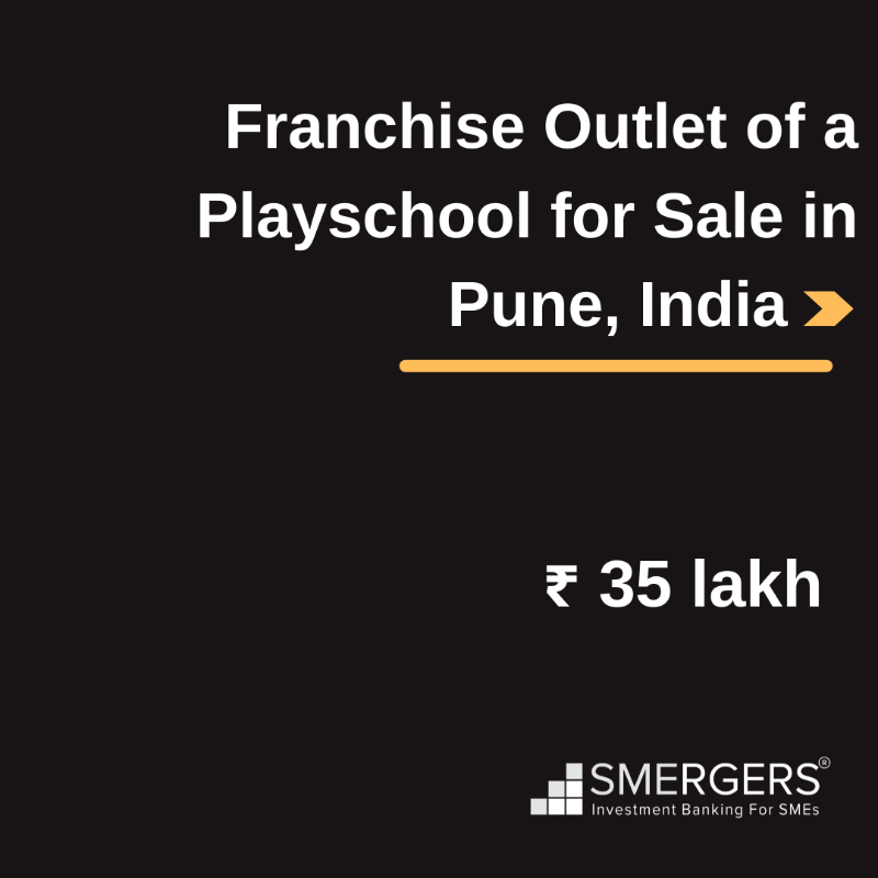SMERGERS's tweet photo. Franchise Outlet of a Playschool with 65 Students for Sale in Pune

🇮🇳 Business for Sale - The owner is moving out of the country

#BusinessForSale #PuneBusiness #DaycareCentre #BusinessOnwer #IndiaBusiness #BusinessIndia #PreschoolForSale #DayCareForSale