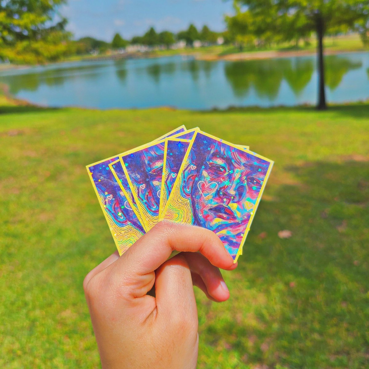 fizanotfeezaa's tweet photo. SURPRISE!! New Holographic #EXOStickers made &amp; drawn by urs truly! 
Have a happy #EXOTwTArtistDay everyone! &amp; plz be sure to check out my #EXOFanart prints I'm selling! https://t.co/Y3XPrkOW1X