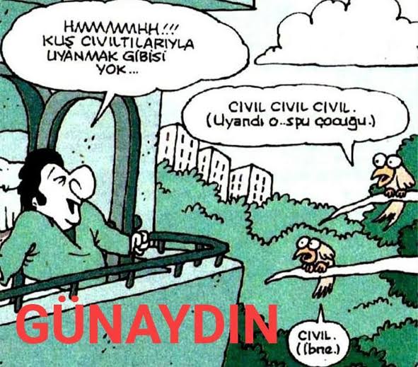 Günaydın millet 🌞 🌞
Yeni bir gün yeni bir şans yeni bir aşk 😅