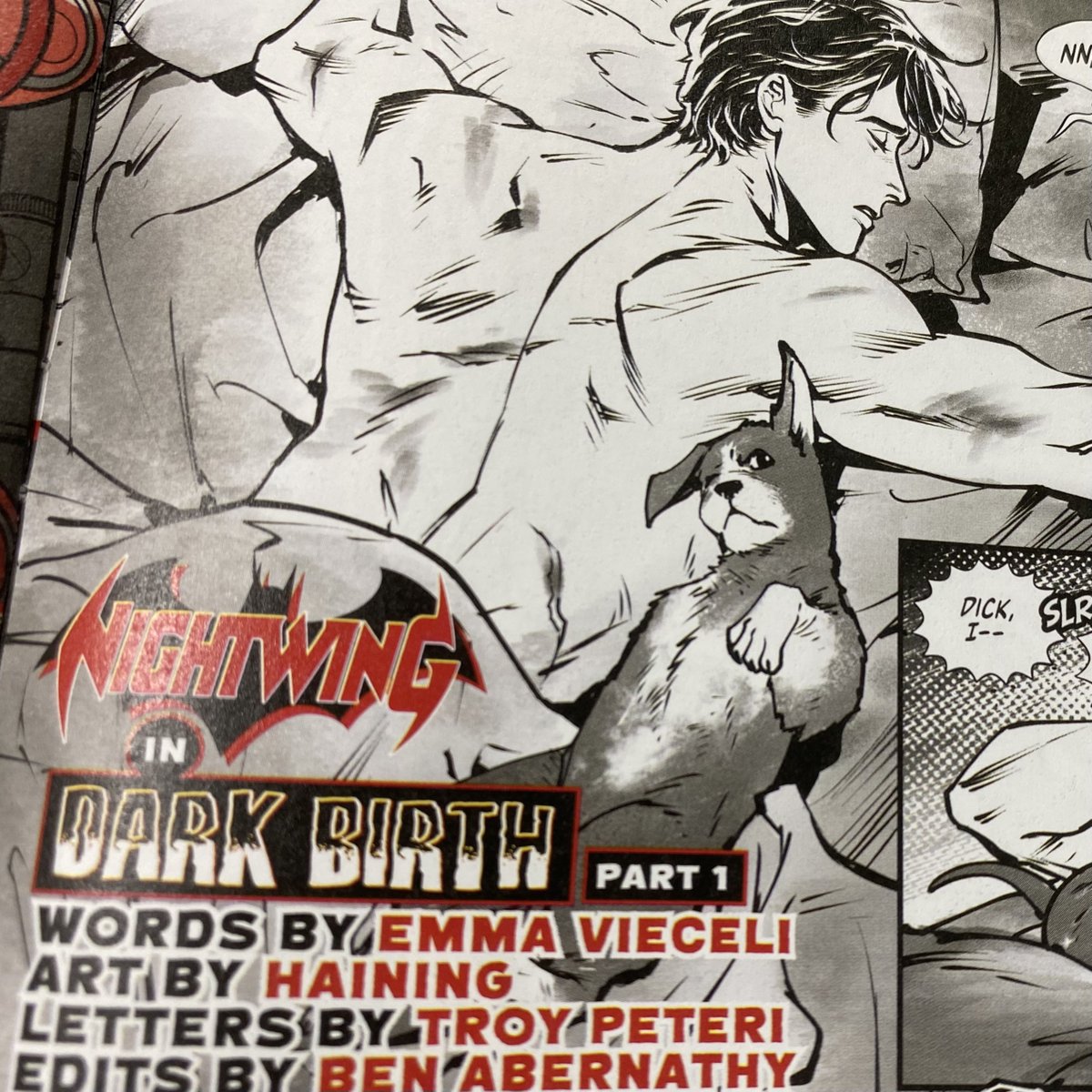 Look what I got this morning!🤩

DC VS. VAMPIRES: ALL-OUT WAR #2 PREORDER NOW &amp; on sale Aug 16.
@AshcanPress @AlexPaknadel @PasqualeQualano
Also featuring #Nightwing story by @Emmavieceli and me!😈
Letters by @troypeteri
And thanks to @Ben_Abernathy !

@thedcnation 