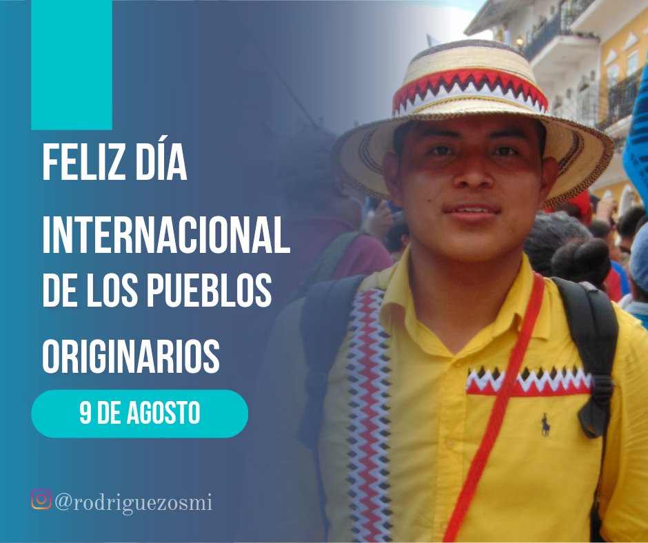 osmirodriguezmi's tweet photo. Feliz día Internacional de los Pueblos Indígenas. https://t.co/hxmqEn5vel