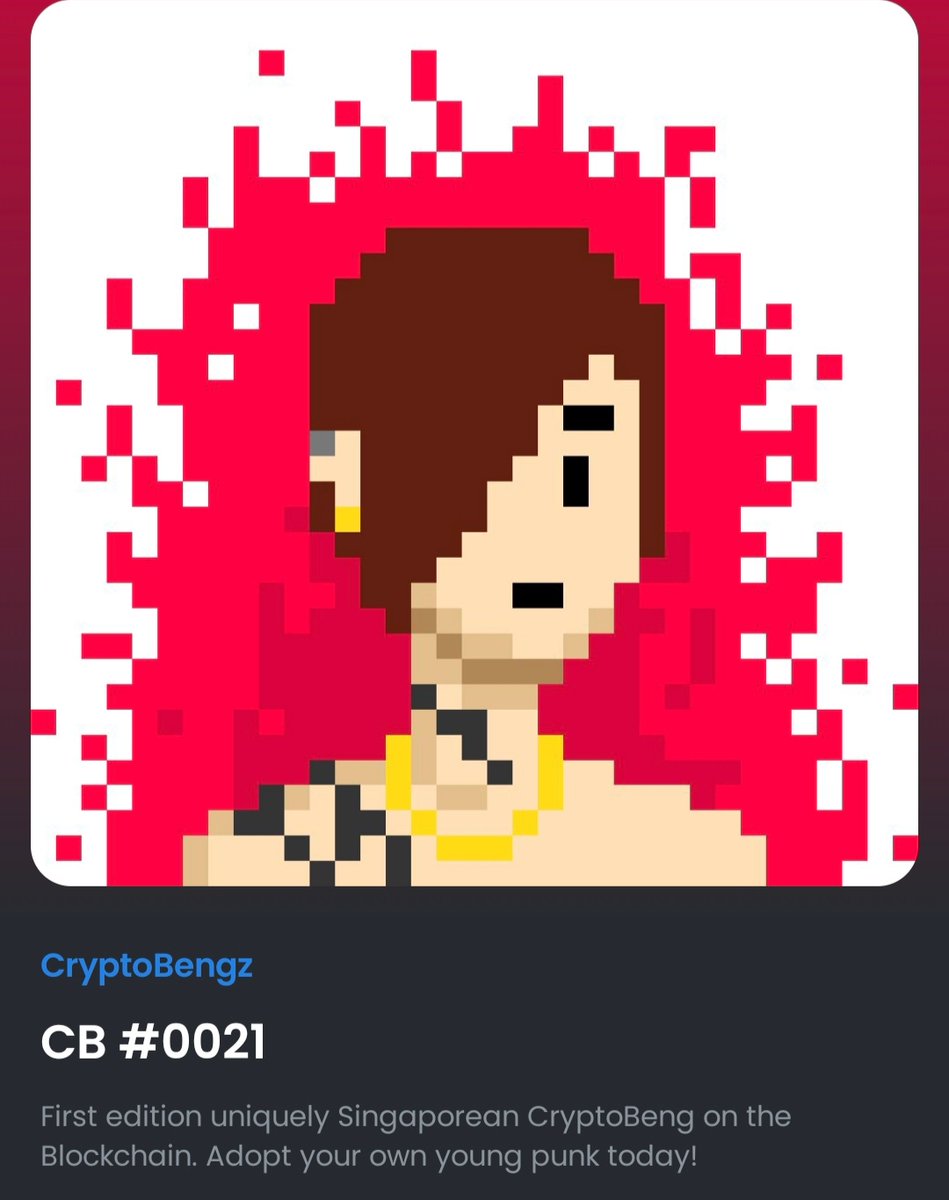 By the way...for the Grand SG NFT Raffle, we are giving away the very sought after ultra-limited edition 🔥 AURA BENGZ 🔥

Faster join, wont get this chance again hor