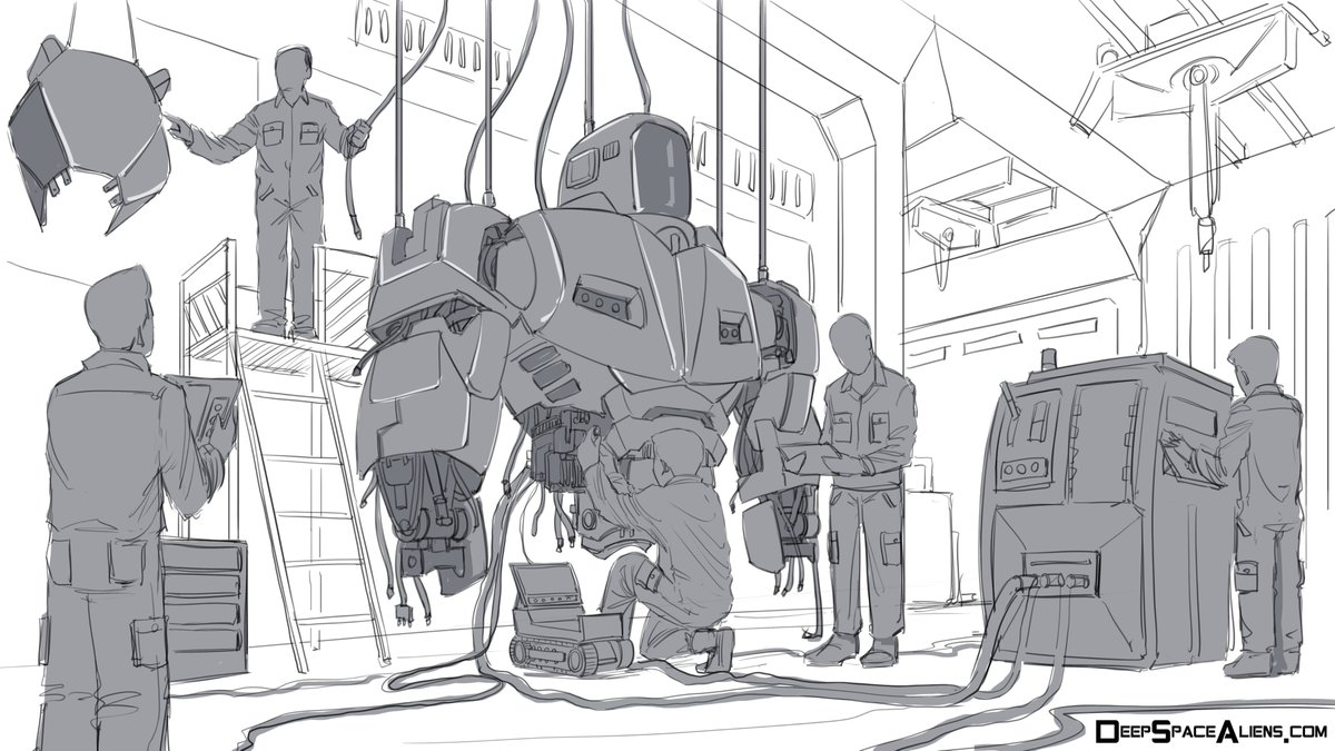DeepSpaceAliens's tweet photo. Deep Space Aliens in sketch and after coloring
#DeepSpaceAliens
#NFTs https://t.co/rHD4kVtzjq