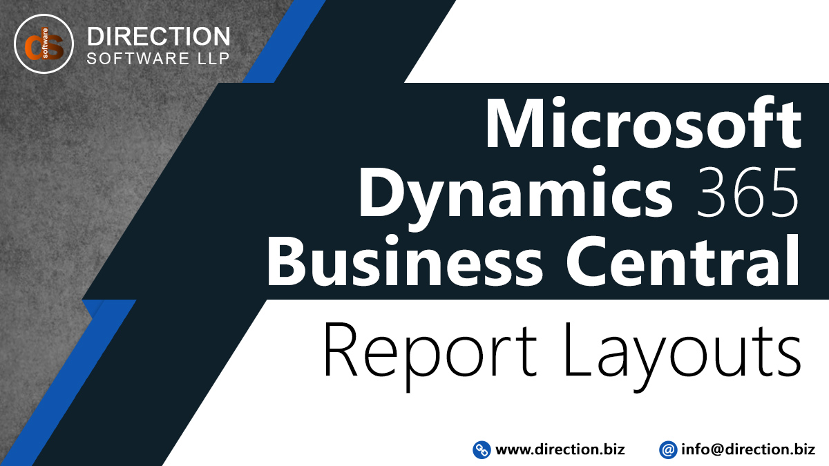 directionswsoln's tweet photo. Microsoft #DynamicsNAV / #BusinessCentral – #ReportLayouts

Let's understand various report layouts within Business Central. Read More: https://t.co/JrS20LK9bs

#NAV #ERP #DirectionSoftware #BusinessCentralBlog #TechBlog #MicrosoftGoldParter #CloudERP #BusinessCentralReports https://t.co/UiLBNtG1JW