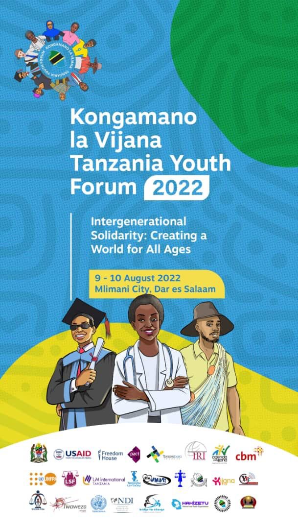 Towards the #IYD2022, the youth of Tanzania have prepared a forum to create a world with a room for  the voices of all ages. A chance for change with #IntergenerationalSolidarity.
#JukwaaLaVijanaTZ 
@YouthForumTz 
@SheriaPoa