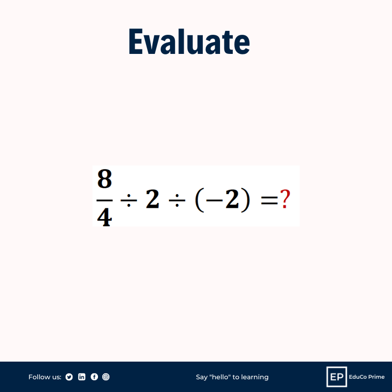 EducoPrime's tweet photo. Mathematics: BODMAS

Can you evaluate?

#educoprime #Mathematics  #ib #ibdiploma #CBSE  #ICSE2022  #alevels2022  #Maths  #STEM #STEMeducation #Pune #gcse2022 #gcsemaths https://t.co/j9sL3CM8UD