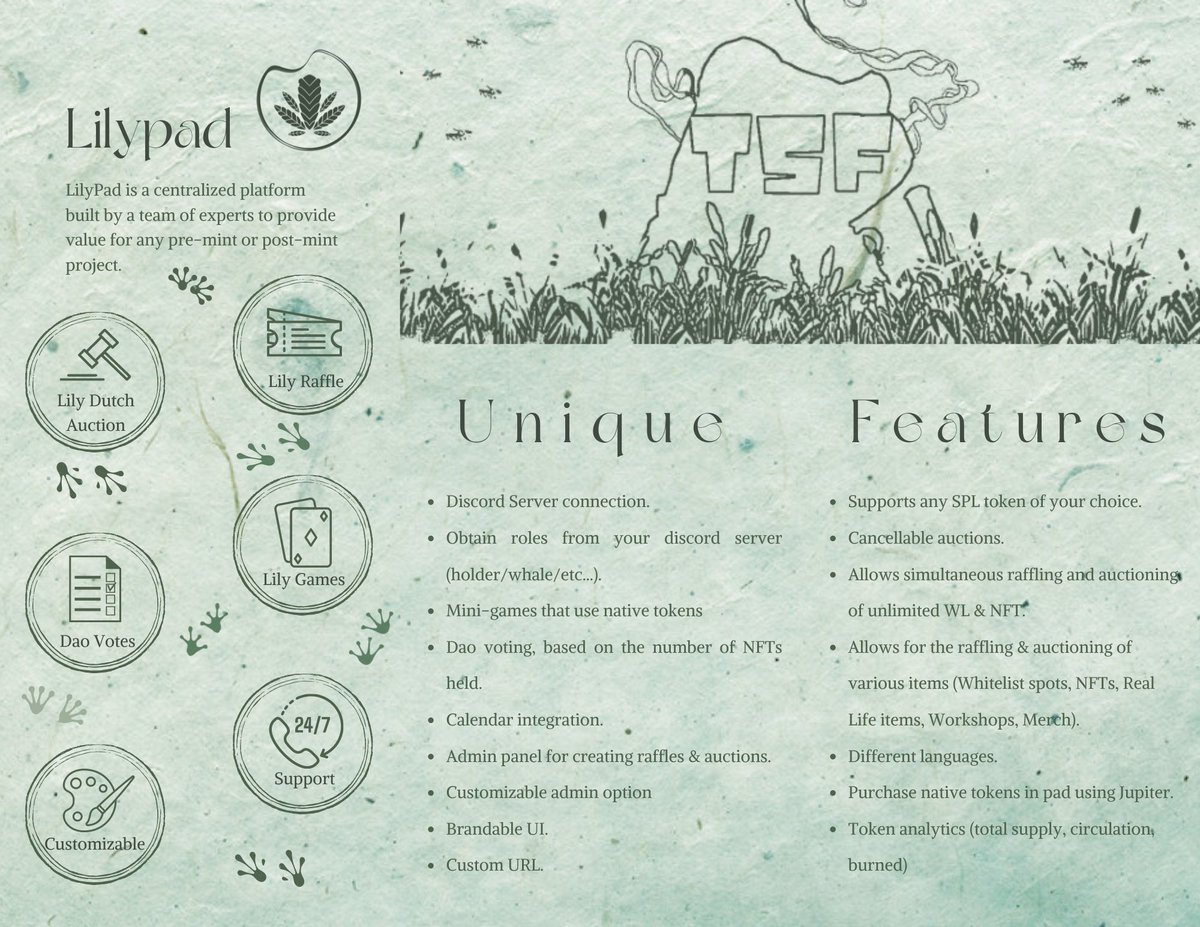 Colsumama's tweet image. 1/ 🧵As an Ambassador of @TheStonedFrogs I want to present to you the pamphlet I made for them. It's 100% sustainable (Read full thread). Also the TSF frog banner used in this was made from @SolChef_nft 💚🐸 Hope you don't get bored! ❤️

#ribbit #SolanaNFT #NFTs #NFTCommmunity