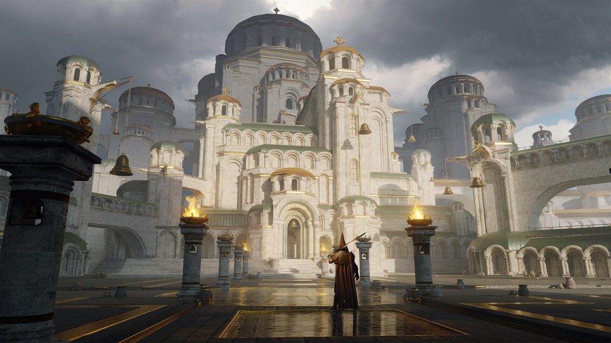 BrainstormSch's tweet photo. Insane #EldinRingInspired demo from @OliverBeckArt!! Thanks for sharing man--always love seeing your stuff. Crazy stuff coming the World Building Blender: Fantasy class this term! #brainstormschool 
https://t.co/rWS8rce39e https://t.co/26q89cZlcy