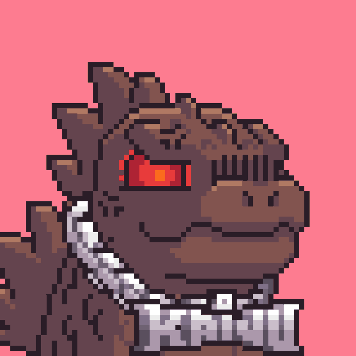 Staked_AF's tweet photo. New pfp again the other day who dis 👀 
@KaijuKingz 

I've love Kaiju. I've bought many to reflect how I feel about them. And it feel great.

I love this one so much. Old Salmon Head.
 
#Kingzfollowkingz still work?

KaijuKing #104

-staked

#kaijukingz #Kingzontop #Hashbastards https://t.co/XylcLDA3M1