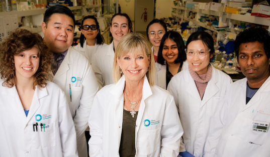 We are saddened to hear about the death of Olivia Newton-John. As founding champion of @ONJCRI, her advocacy & generosity through the ONJ Cancer Wellness & Research Centre will continue to help others for years to come. Her legacy lives on & we are thankful for her tireless work.