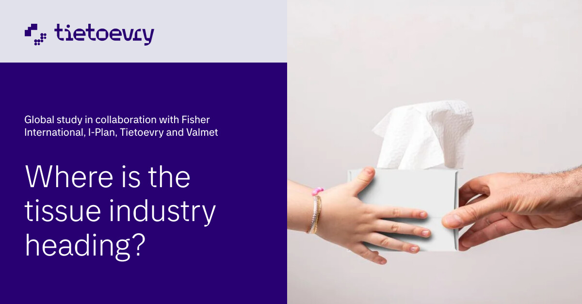 Tietoevry's tweet image. Our Tissue Industry Study is launched! We invite all #tissue industry leaders and decision makers to participate in the #study. All respondents will get a copy of the results. bddy.me/3dhtOr3
#tissueproduction #tissueconverting #tietoevry