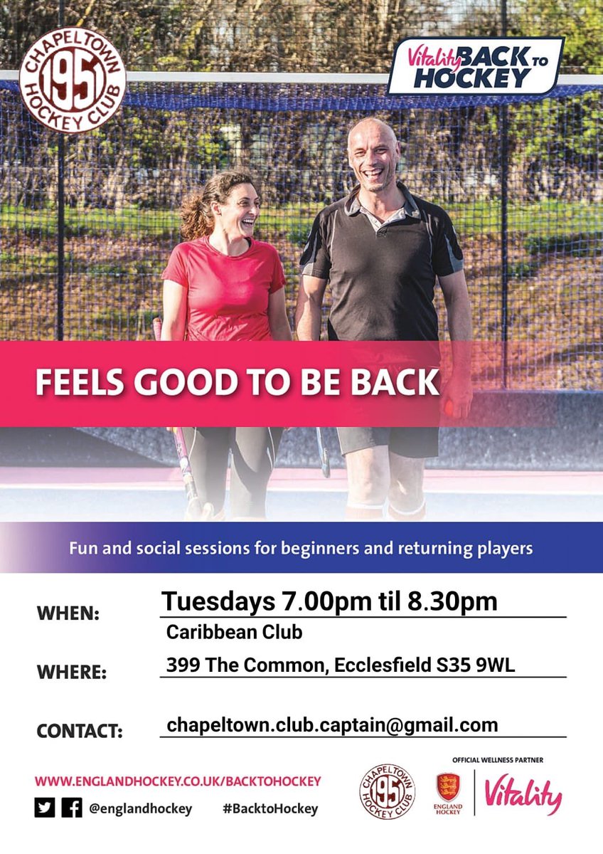 Returning or starting for the first time, this is for you. Please get in touch or just turn up.