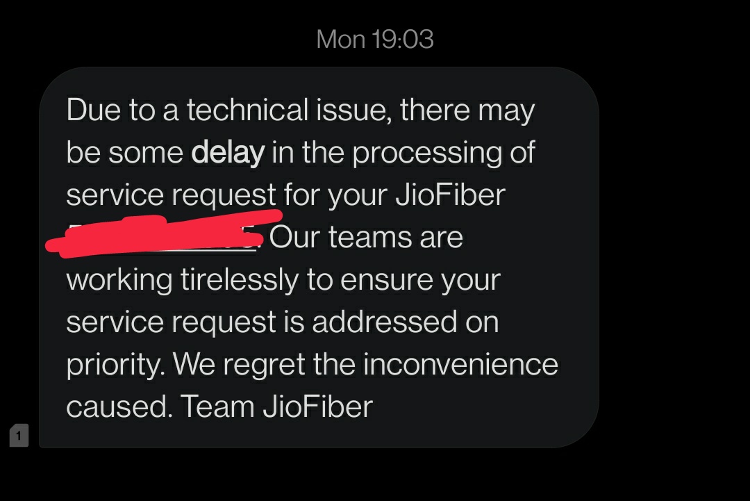 mayankserene's tweet photo. When you are regular customer of jio fiber...
This the level of services jio fiber offers...
I pay for full month...but get to use internet for around 18-20 days...
Will jio extend my pack??
Will i get a refund??

@RelainceSupport @reliancejio @JioCare @JioFiberVoice @htTweets https://t.co/Og8BGHpv0A