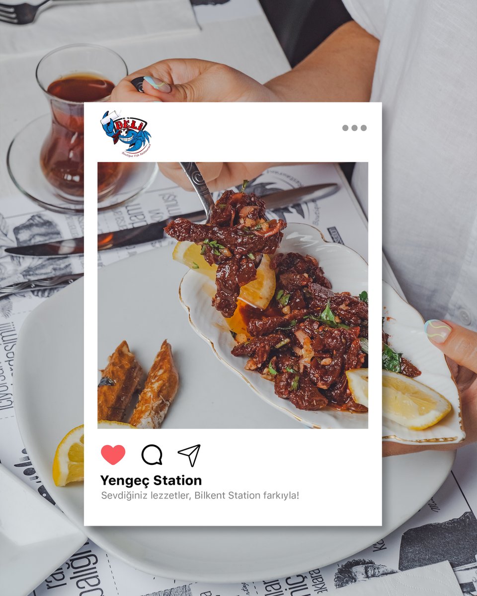 Sofrada tadına doyulmaz #YengeçStation lezzetleri… Bilkent Station’da buluşmak için ne kadar da güzel bir gün! 😊 #gastronomi #lezzet #BilkentStation #Ankara