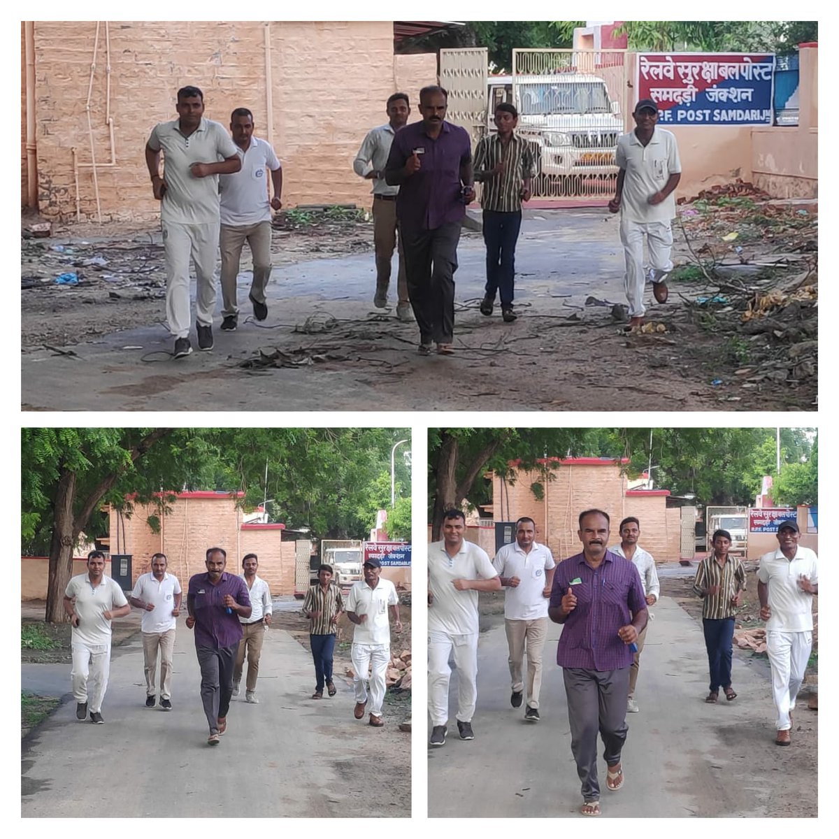 रेसुब पोस्ट समदडी द्वारा दिनांक 09.08.22 को आजादी का अमृत महोत्सव कार्यक्रम के तहत Run For Unity का आयोजन किया गया। <a href="/RPF_INDIA/">RPF INDIA</a>  <a href="/RpfNwr/">Railway Protection Force, NWR</a>  <a href="/rpfnwrju/">RPF JODHPUR DIVISION</a>