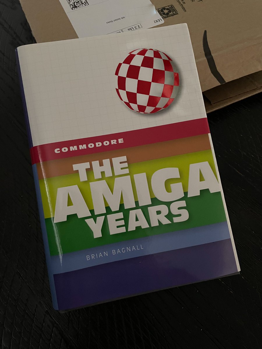 simpsondustin's tweet photo. Started reading Commodore The Amiga Years tonight.  I hope when I’m through it deepens my appreciation of the platform, but right now I’m not sure.  The Amiga got me into engineering, just would love to love everything about it. #commodore #amiga https://t.co/S3KLunqoPD