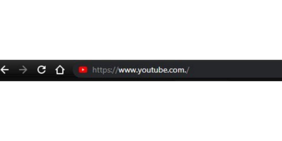 Youtube reklamlarını görmek istemiyorsanız URL'nin sonuna bir nokta (.) yerleştirmeniz yeterli.