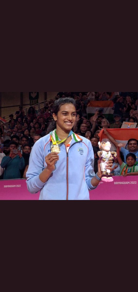 Parbh1_'s tweet photo. Epitome of consistency! She never misses. Congratulations #PVSindhu for 🥇🇮🇳 https://t.co/8WCVYufveN
#CWGGames https://t.co/WssKddzaLN