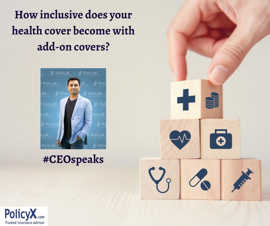 Health insurance add-on covers provide an extra cushion of support. But, they do come with their own conditions and additional costs.
 
Read what our CEO, Mr. Naval Goel has to say about add-ons in the following article published in #mintgenie.
 
mintgenie.livemint.com/news/personal-…