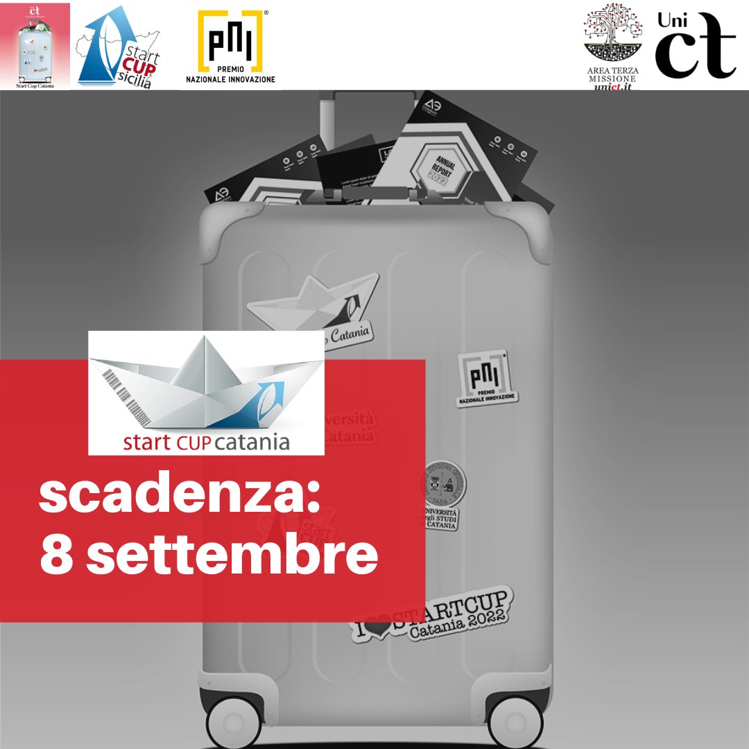 RosarioFaraci's tweet photo. START CUP CATANIA 2022
La business plan competition dell'Università di Catania
Scadenza: 8 settembre 
Clicca qui per il bando
https://t.co/ACnlh6j0ap
#startcupcatania #startcupsicilia #pnicube #startup #unict #businessplancompetition #innovazione https://t.co/bzNjejEkBT