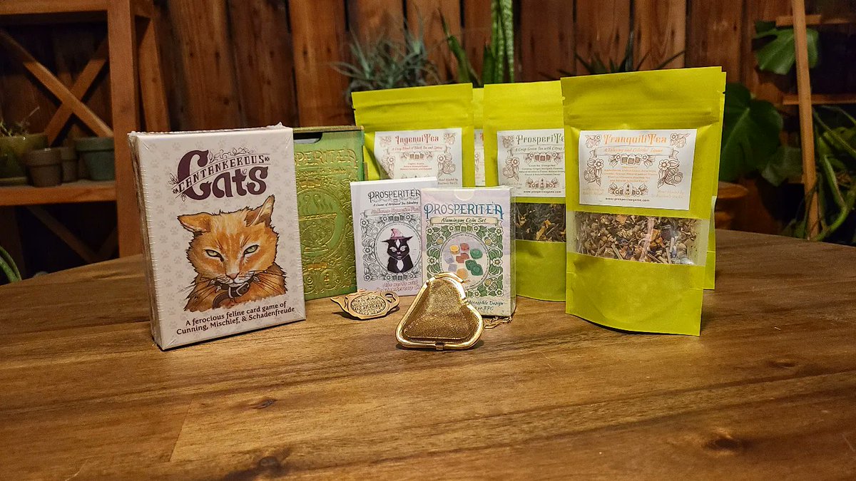 We begin shipping #Kickstarter orders this weekend! I took a few glamor shots of the three tiers to show everyone what to expect in the box.
Thank you all for your patience during this challenging year.
💖, Aven
#boardgames #indies #tea #tabletop