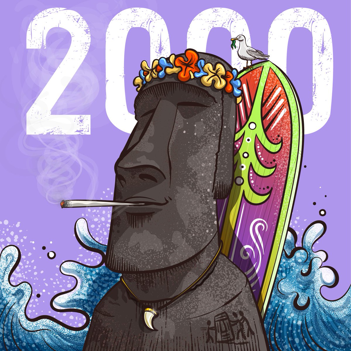 The Mysterious Moai Association now has 2000 followers on Twitter🗿

Let's continue building 🚧

The Discord channel will open today at 09:00 UTC for the next 100 people 🔔

Beware: It will close after that so please be careful with scammers!
